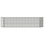 Voir la diapositive 3 : VIDAXL Lit sureleve de jardin Acier enduit de poudre Argente