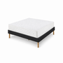 Voir la diapositive 2 : KING OF DREAMS Ensemble Sommier Tapissier et Matelas Soutien Très Ferme Haute