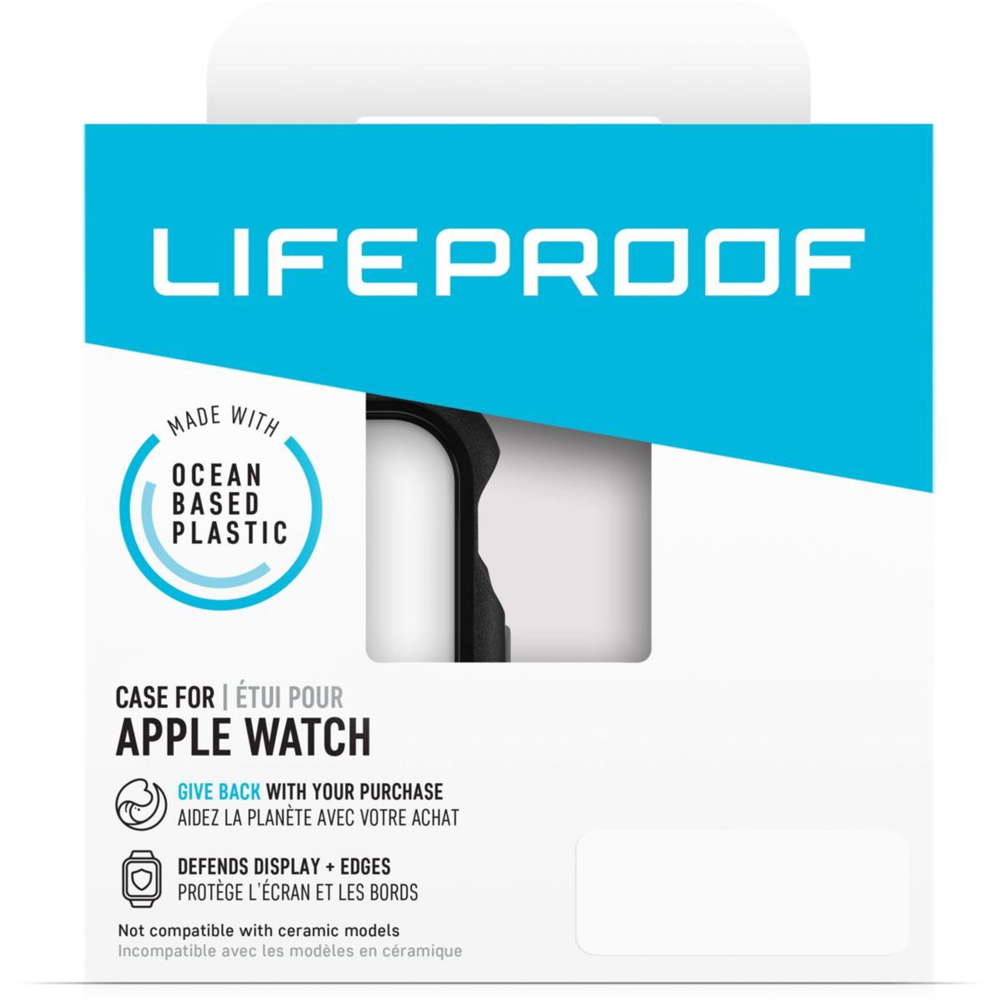 Voir la diapositive 2 : lifeproof Bumper Apple Watch 4/5/SE/6 40mm noir