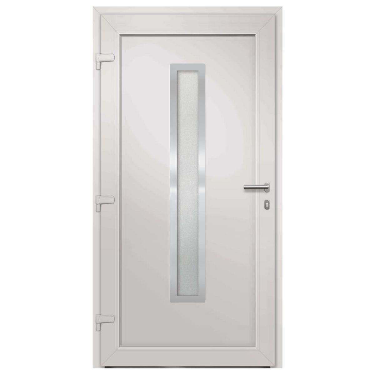 VIDAXL Porte d'entree Anthracite 98x208 cm
