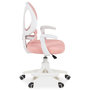 Voir la diapositive 3 : IDIMEX Chaise de bureau pour enfant ISLA pivotante