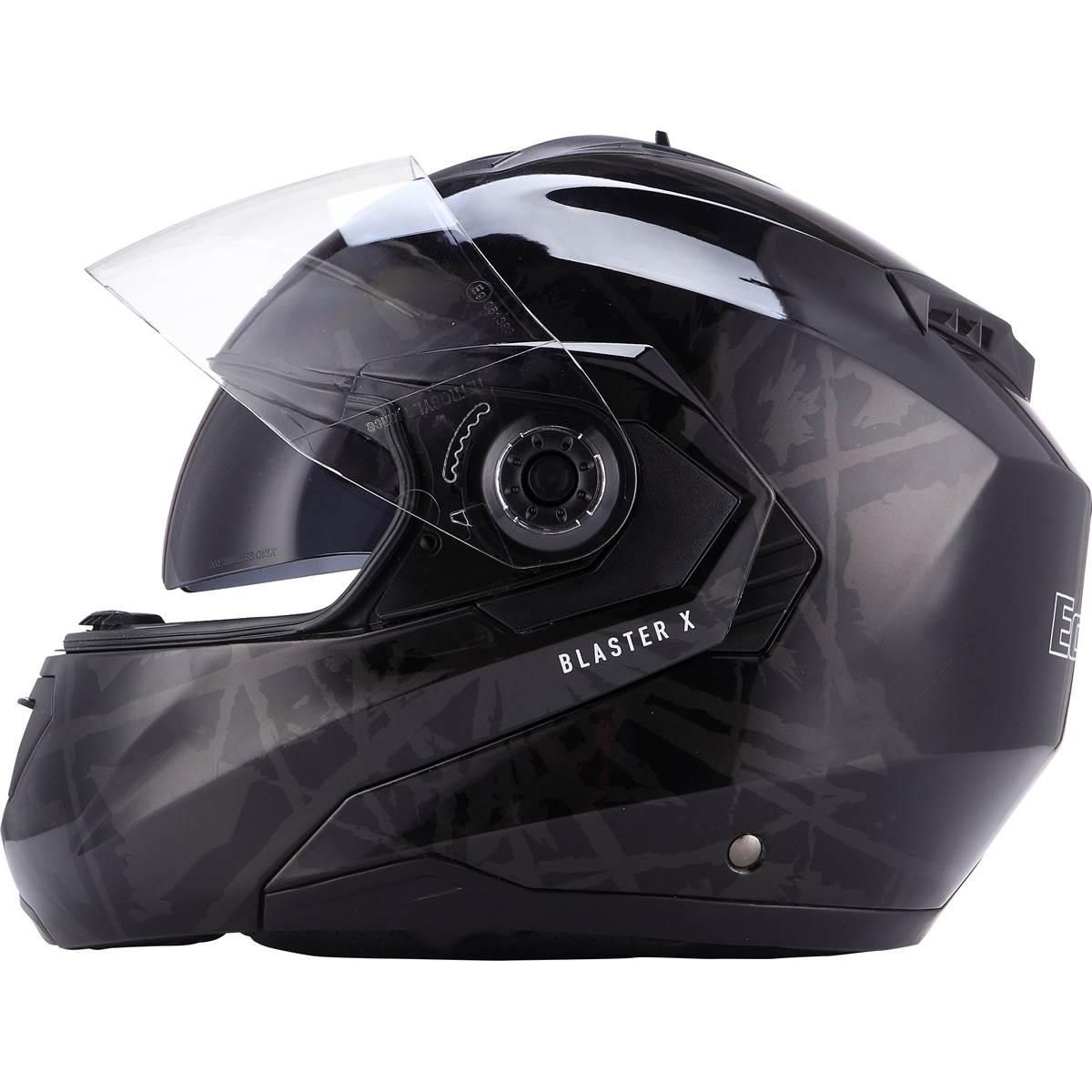 EOLE Casque de moto modulable Blaster X
