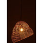 Voir la diapositive 3 : Paris Prix Lampe Suspension Bambou  Escargot  55cm Naturel