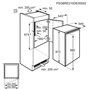 Voir la diapositive 3 : ELECTROLUX Réfrigérateur 1 porte intégrable à glissière 142l - LRB2AE88S