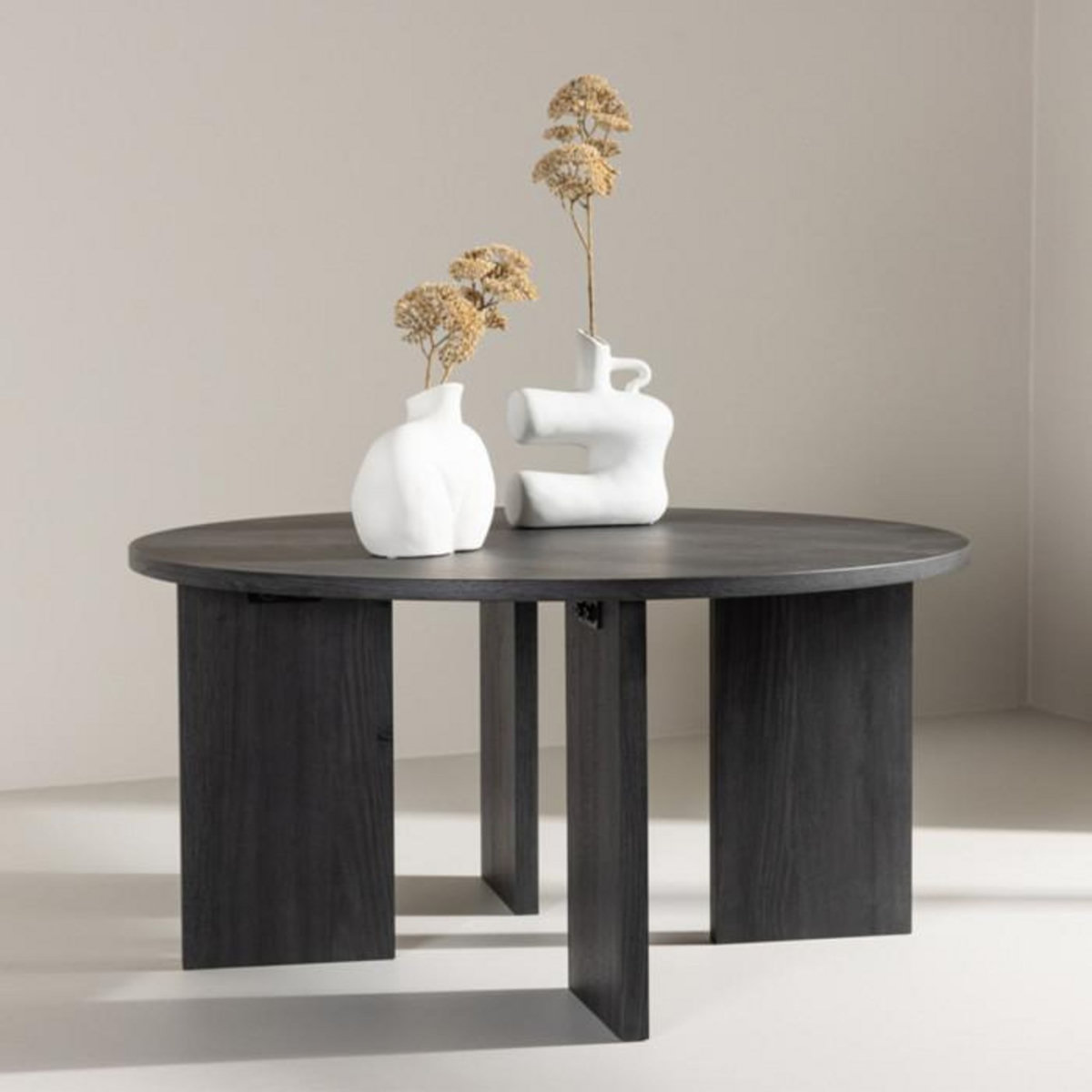 Paris Prix Table Basse Ronde Design  Askeron  80cm Noir