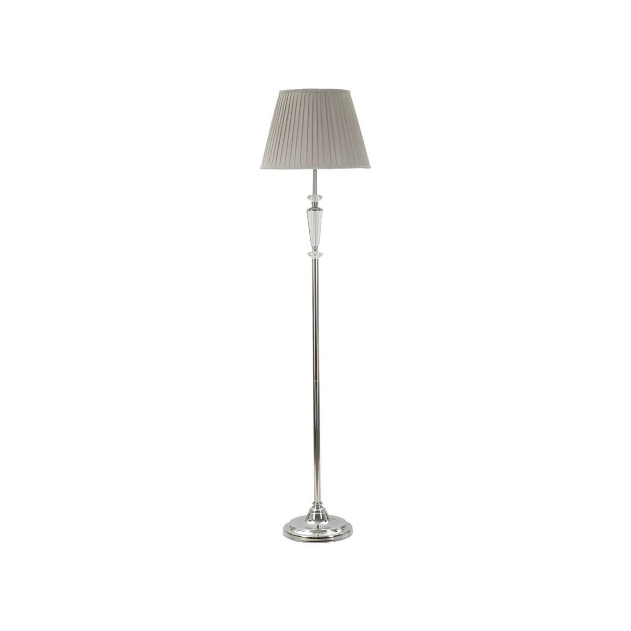 Paris Prix Lampadaire en métal  tolly  164cm argent