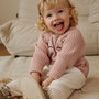 Voir la diapositive 6 : Petit Béguin Ensemble bébé pull et legging en tricot Swan