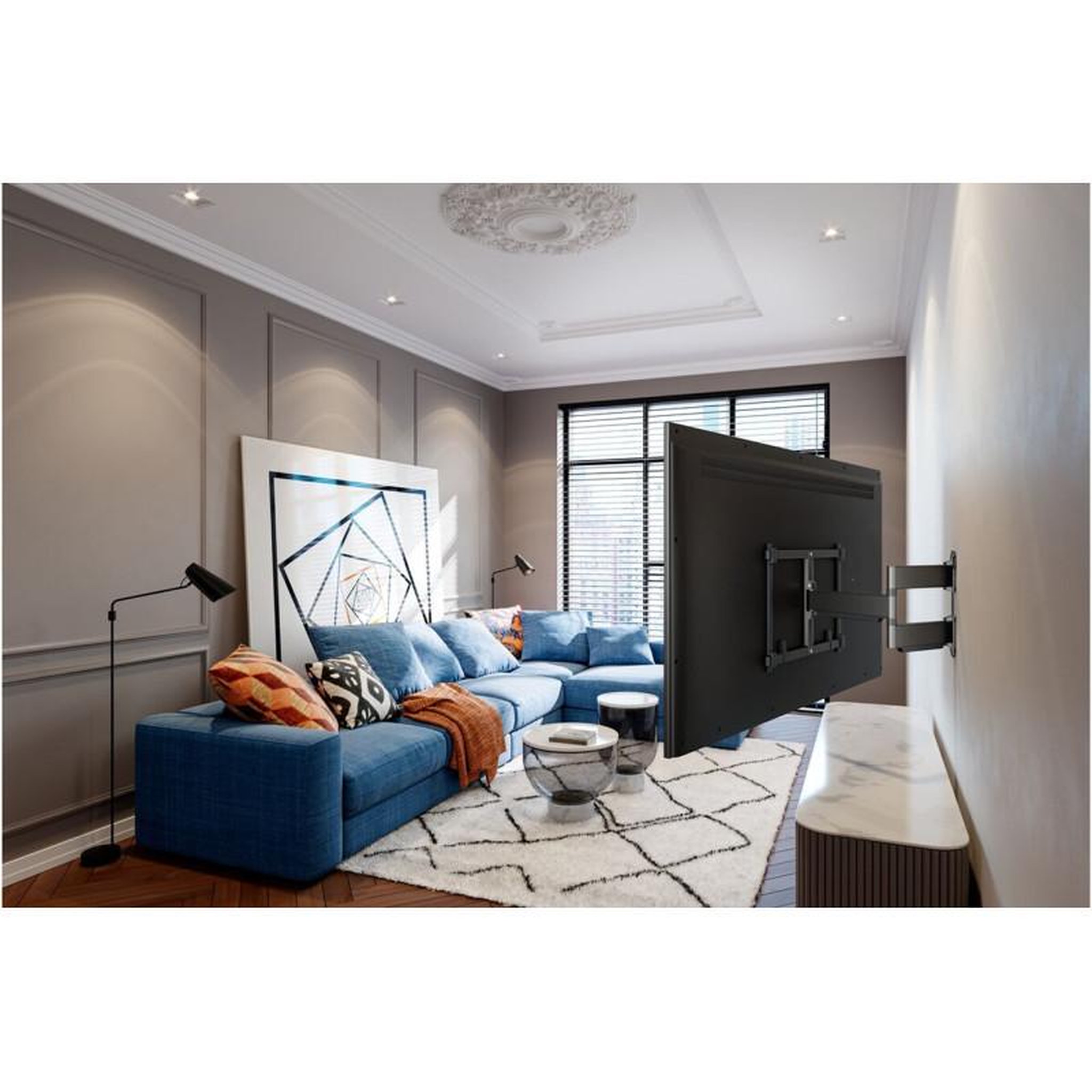 Voir la diapositive 6 : Vogel's Support mural pour écran plat Vogel s ELITE TVM 5845 FULL ORIENTABLE POUR TELEVISION DE 55 A 100