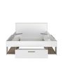 Voir la diapositive 9 : Lit double avec rangements 140X190/200 cm SANDRINE