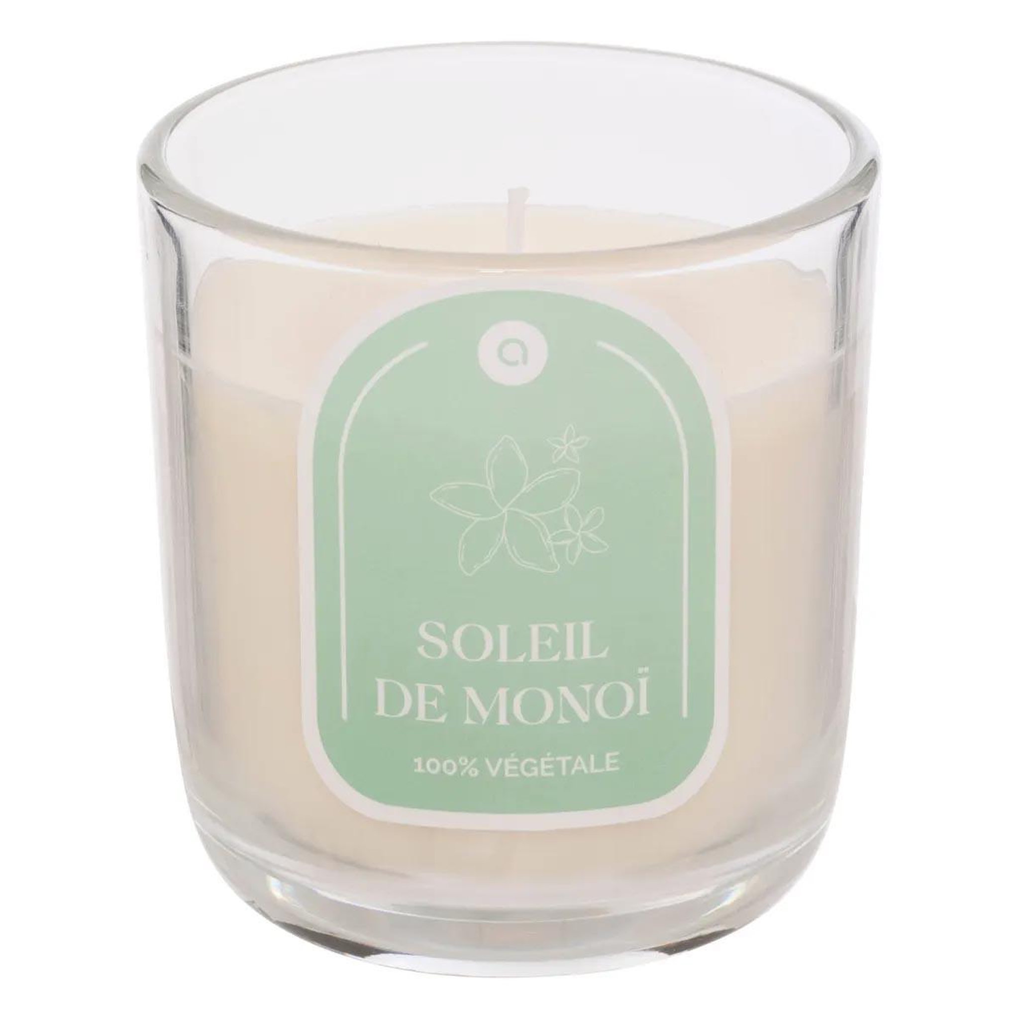 ATMOSPHERA Bougie parfumée en verre  floa  210g monoï