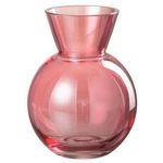 Paris Prix Vase Design en Verre  Lucy  18cm Rouge