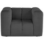 Voir la diapositive 3 : LISA DESIGN Suzano - fauteuil en tissu texturé
