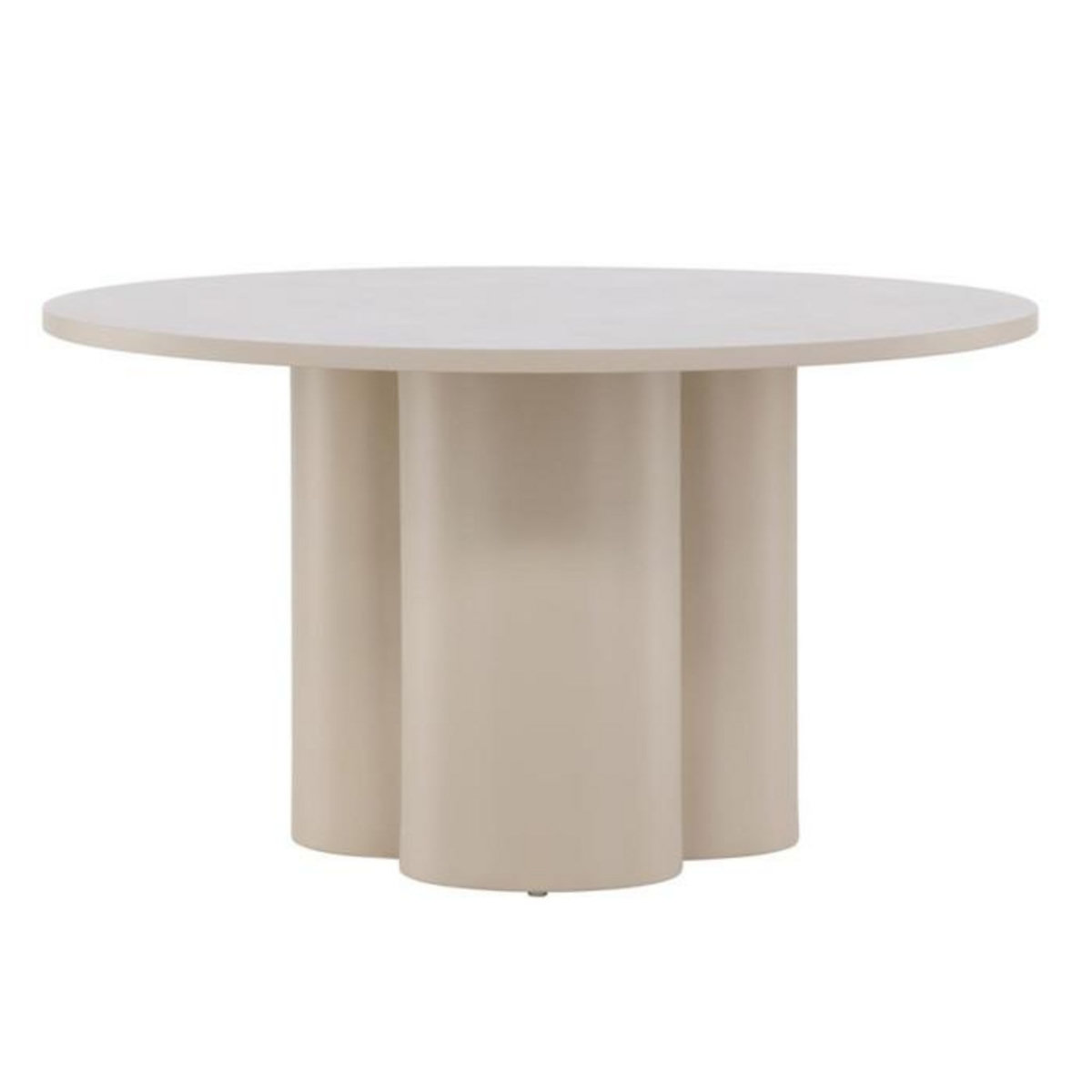 Paris Prix Table Basse Ronde  Olivia  80cm Beige