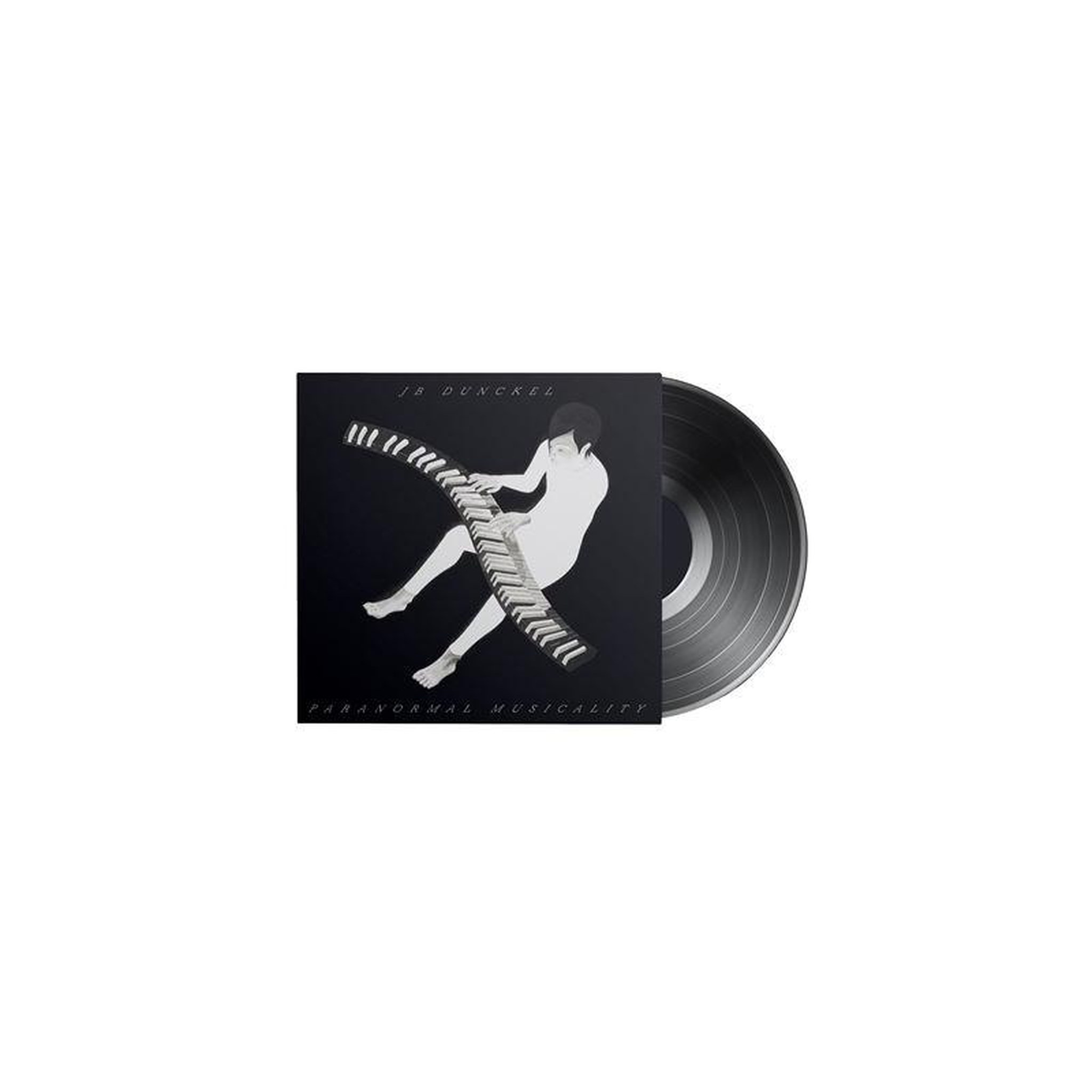 Vinyle single édition limitée dédiée, noir, pochette illustration graphique noir et blanc