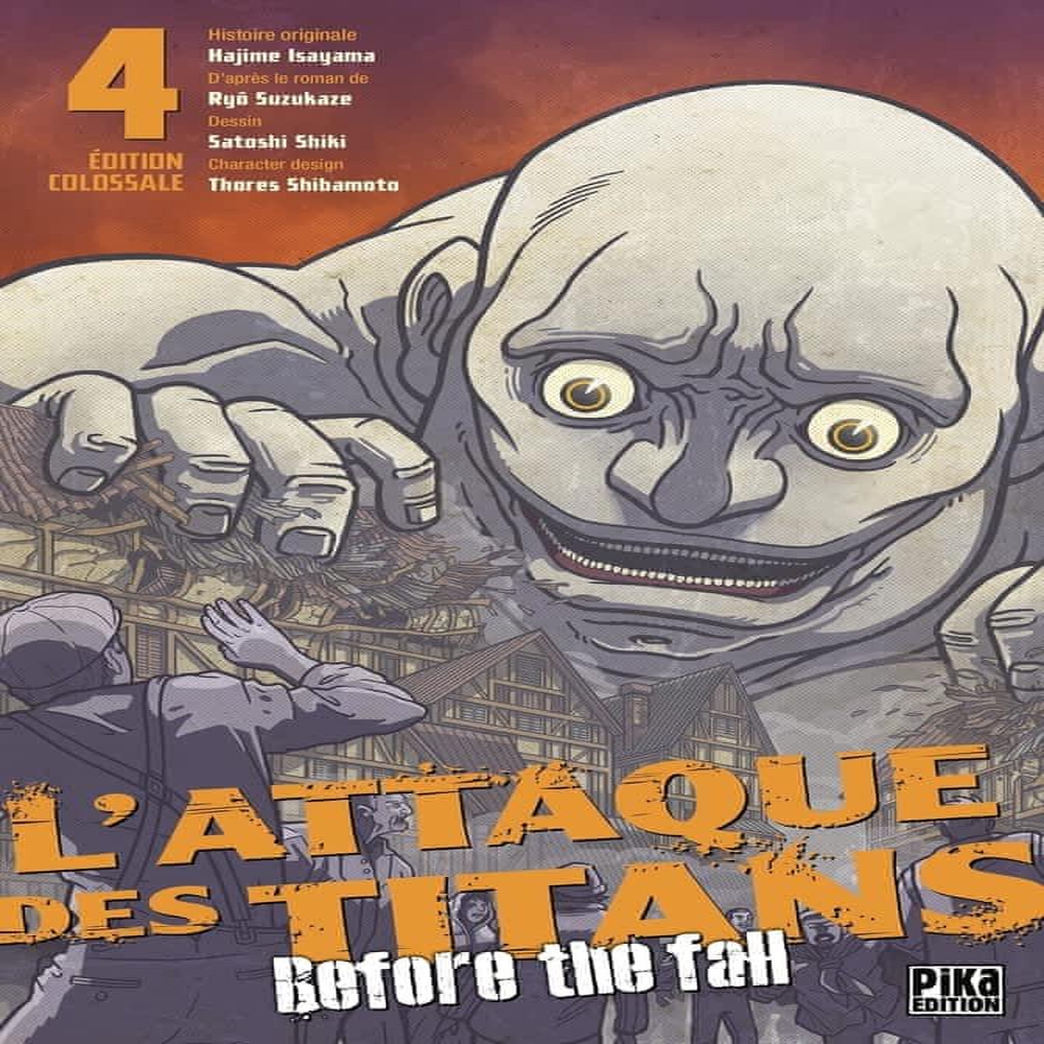 L'ATTAQUE DES TITANS - BEFORE THE FALL TOME 4 . EDITION COLLECTOR, Isayama Hajime