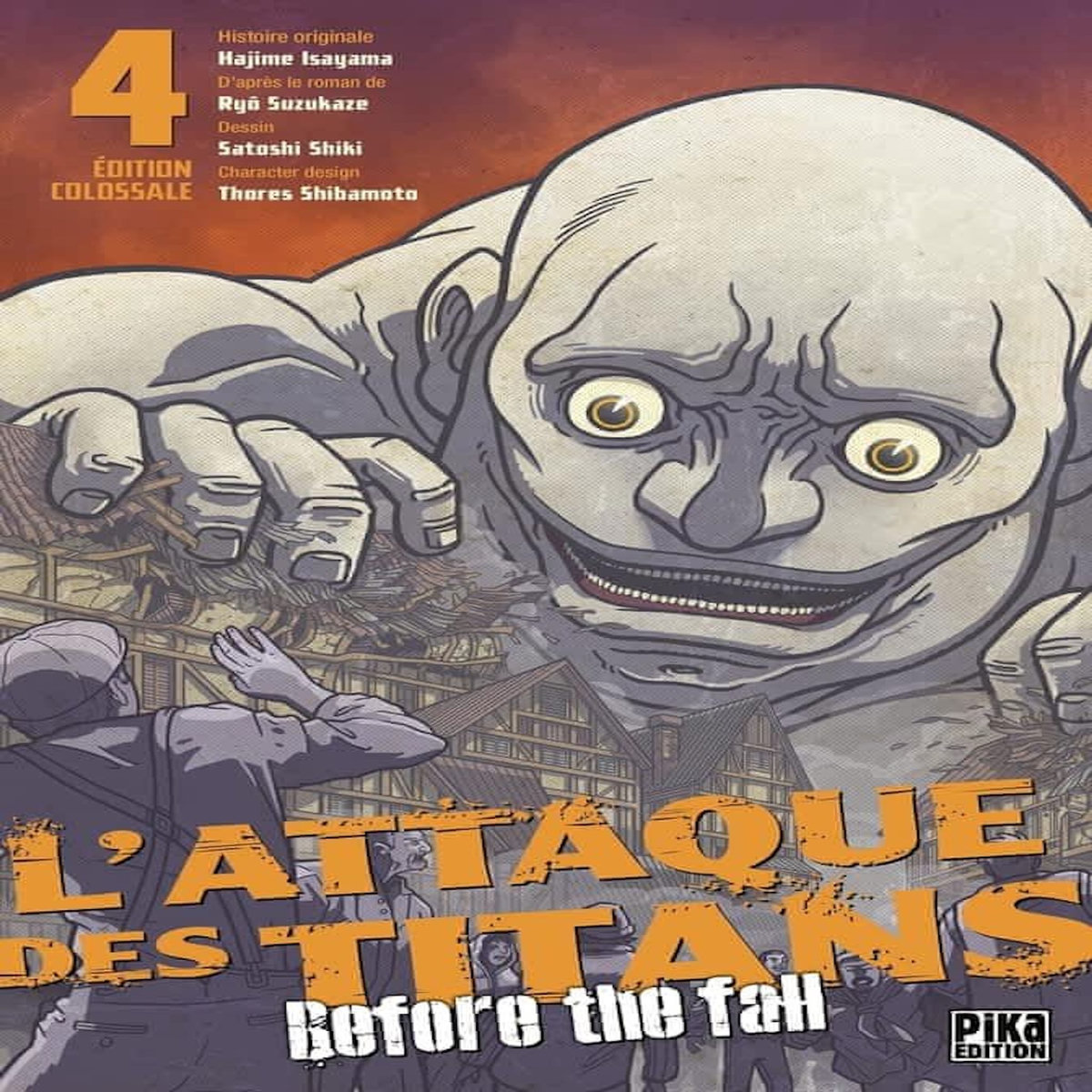 L'ATTAQUE DES TITANS - BEFORE THE FALL TOME 4 . EDITION COLLECTOR, Isayama Hajime