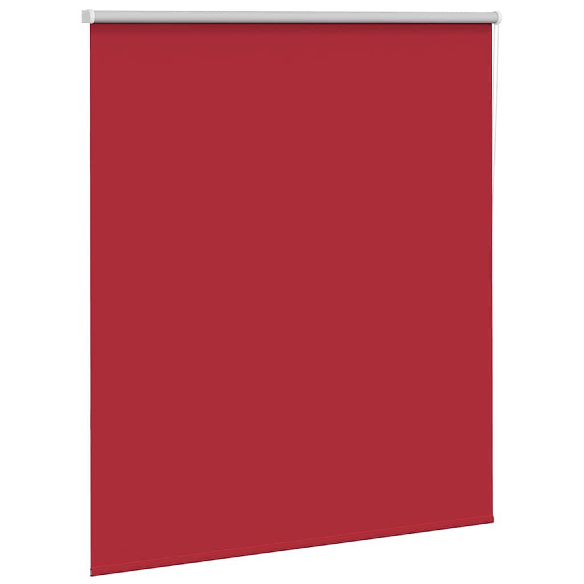Voir la diapositive 3 : VIDAXL Store enrouleur occultant rouge largeur du tissu 136,6 cm
