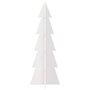 Voir la diapositive 3 : VIDAXL Arbre de Noël en bois pour décoration blanc 112 cm pin massif