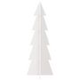 Voir la diapositive 3 : VIDAXL Arbre de Noël en bois pour décoration blanc 112 cm pin massif