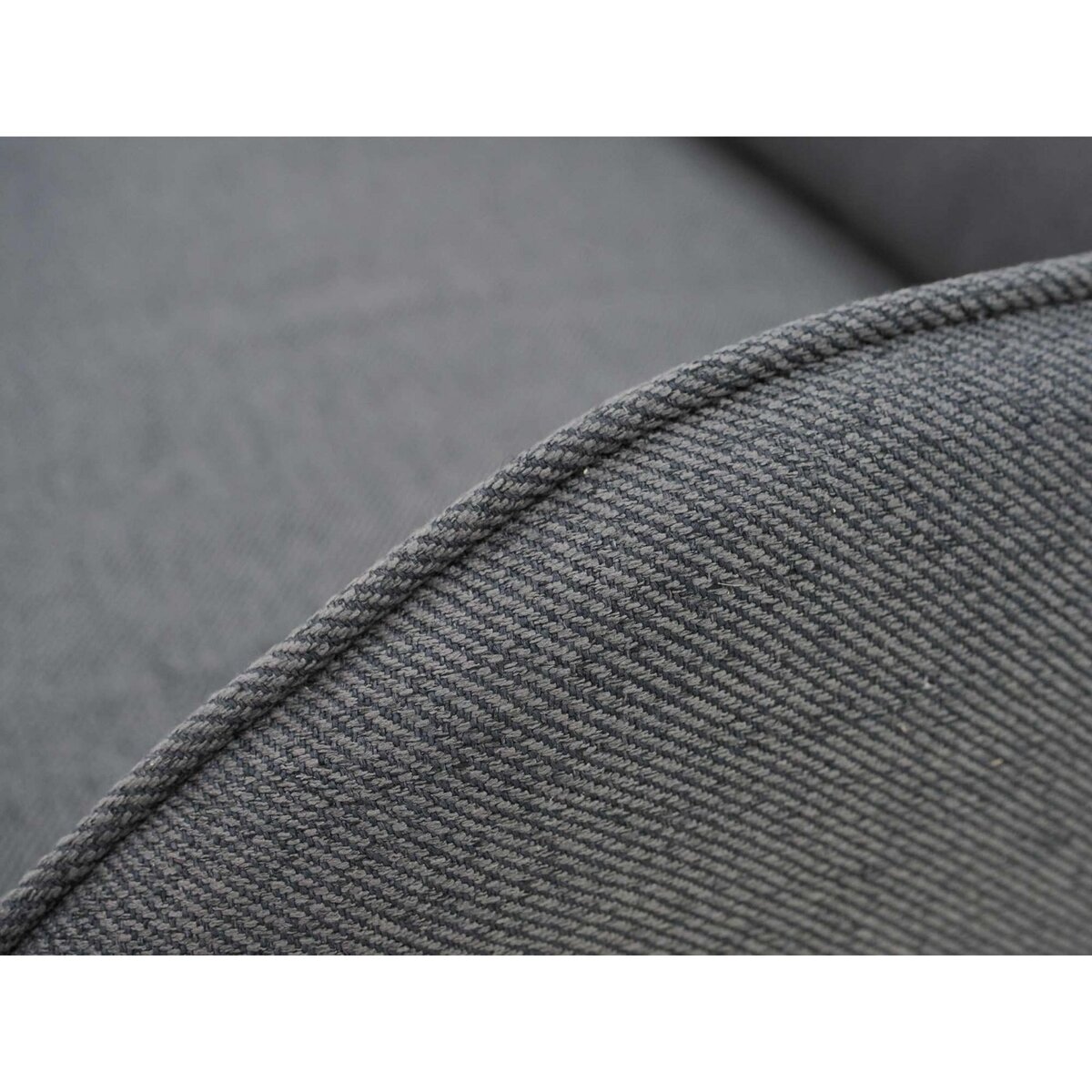 BEST MOBILIER Cosmos - canapé 3 places convertible express couchage quotidien 140 cm matelas 11 cm en tissu