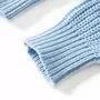 VIDAXL Pull-over tricote pour enfants bleu 116