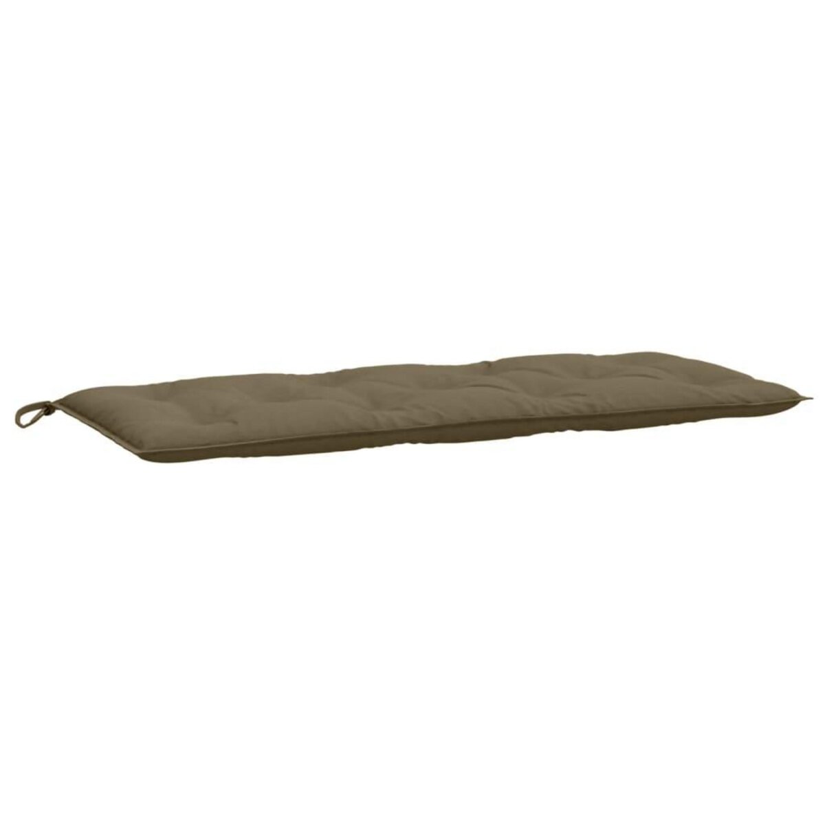VIDAXL Coussin de banc de jardin taupe melange 120x50x7 cm tissu