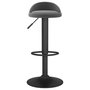 Voir la diapositive 3 : VIDAXL Tabouret de bar Gris fonce Velours