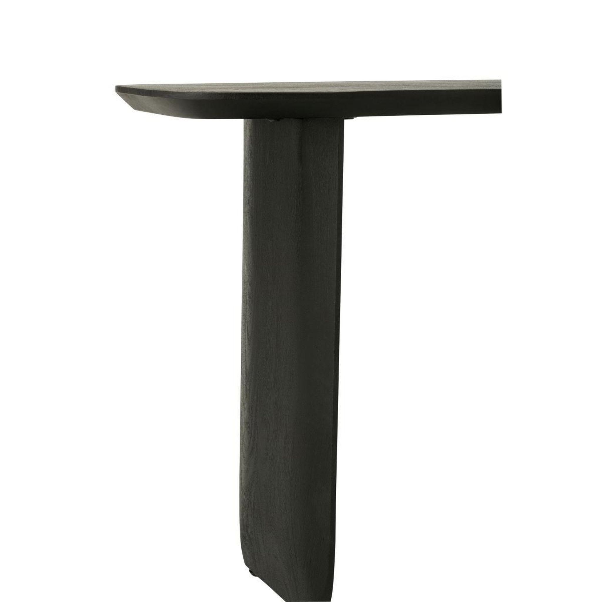 Voir la diapositive 6 : J-LINE Console en bois  william  130cm noir