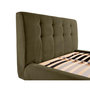 Voir la diapositive 4 : LISA DESIGN Onyx - lit coffre - 180x200 cm - en velours côtelé - sommier inclus