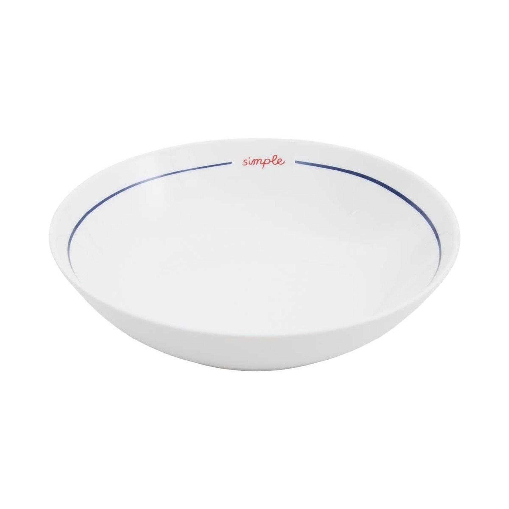 Voir la diapositive 3 : SECRET DE GOURMET Lot de 6 Assiettes Creuses  Fra  20cm Bleu