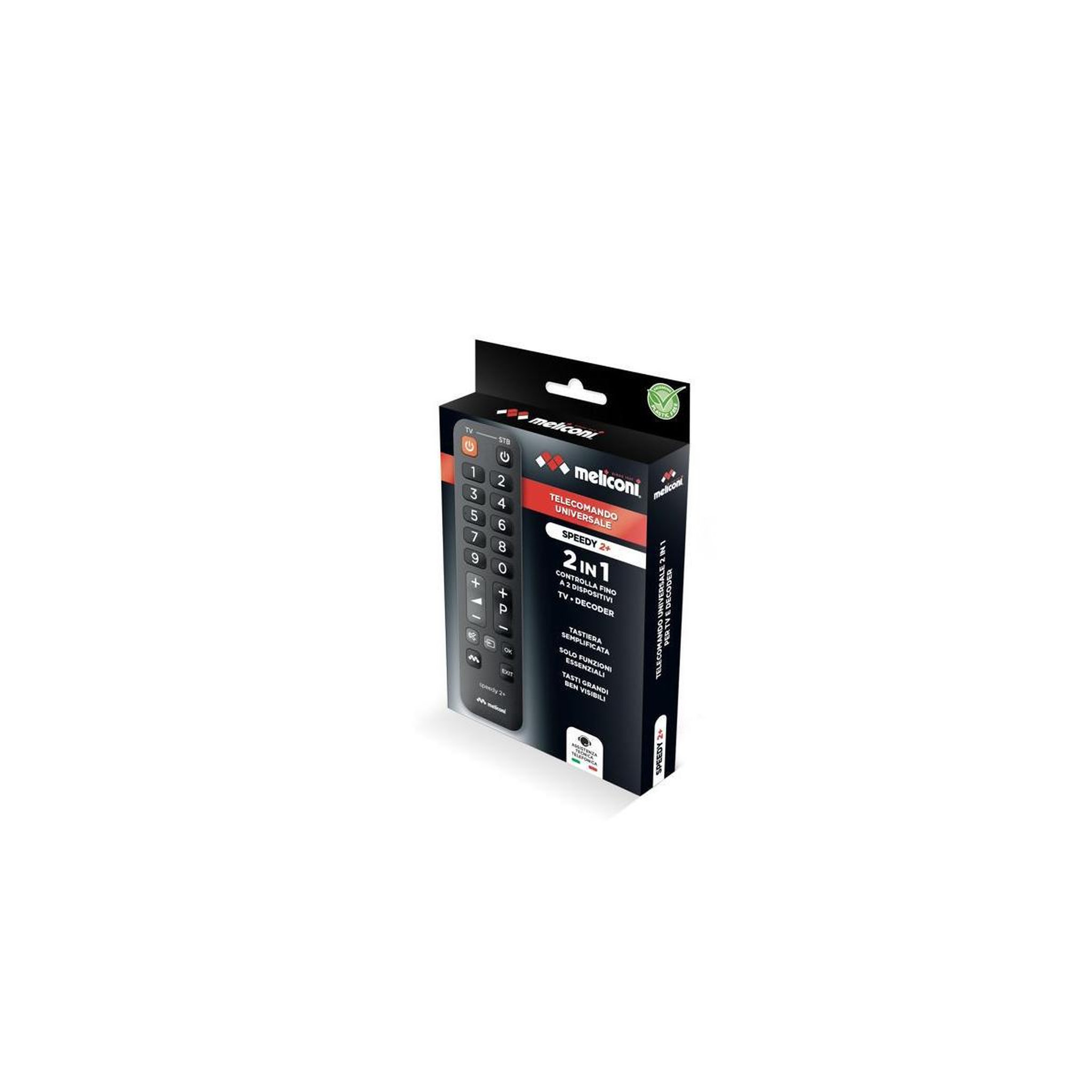 Voir la diapositive 3 : Meliconi Télécommande universelle universelle 2 en 1 SPEEDY