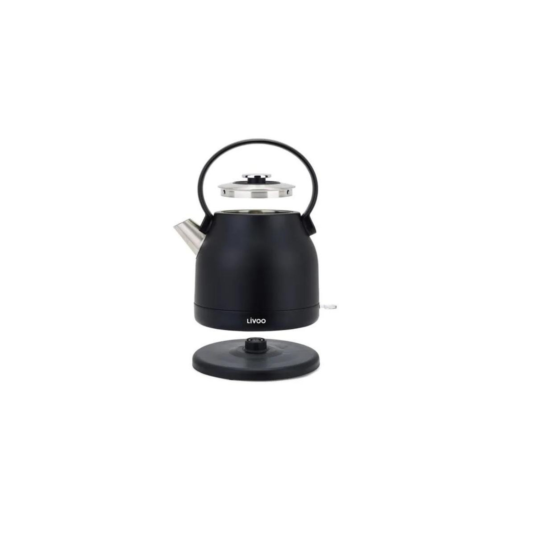 Voir la diapositive 4 : LIVOO Bouilloire électrique 1.5l 2200w noir - dod202n