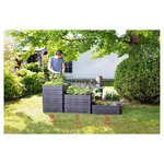 GARANTIA Carré potager Ergo Quadro L - Wood