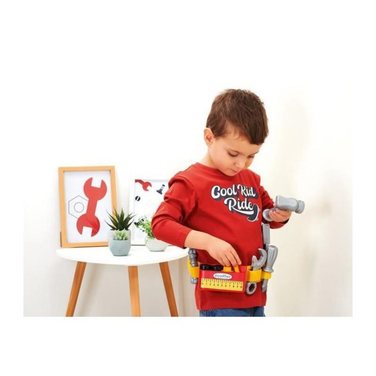 Ecoiffier Malette ceinture a outils - ECOIFFIER - 2418 - La ceinture du bricoleur