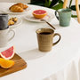 Voir la diapositive 3 : SECRET DE GOURMET Lot de 6 Mugs à Café  Joel  20cl Beige