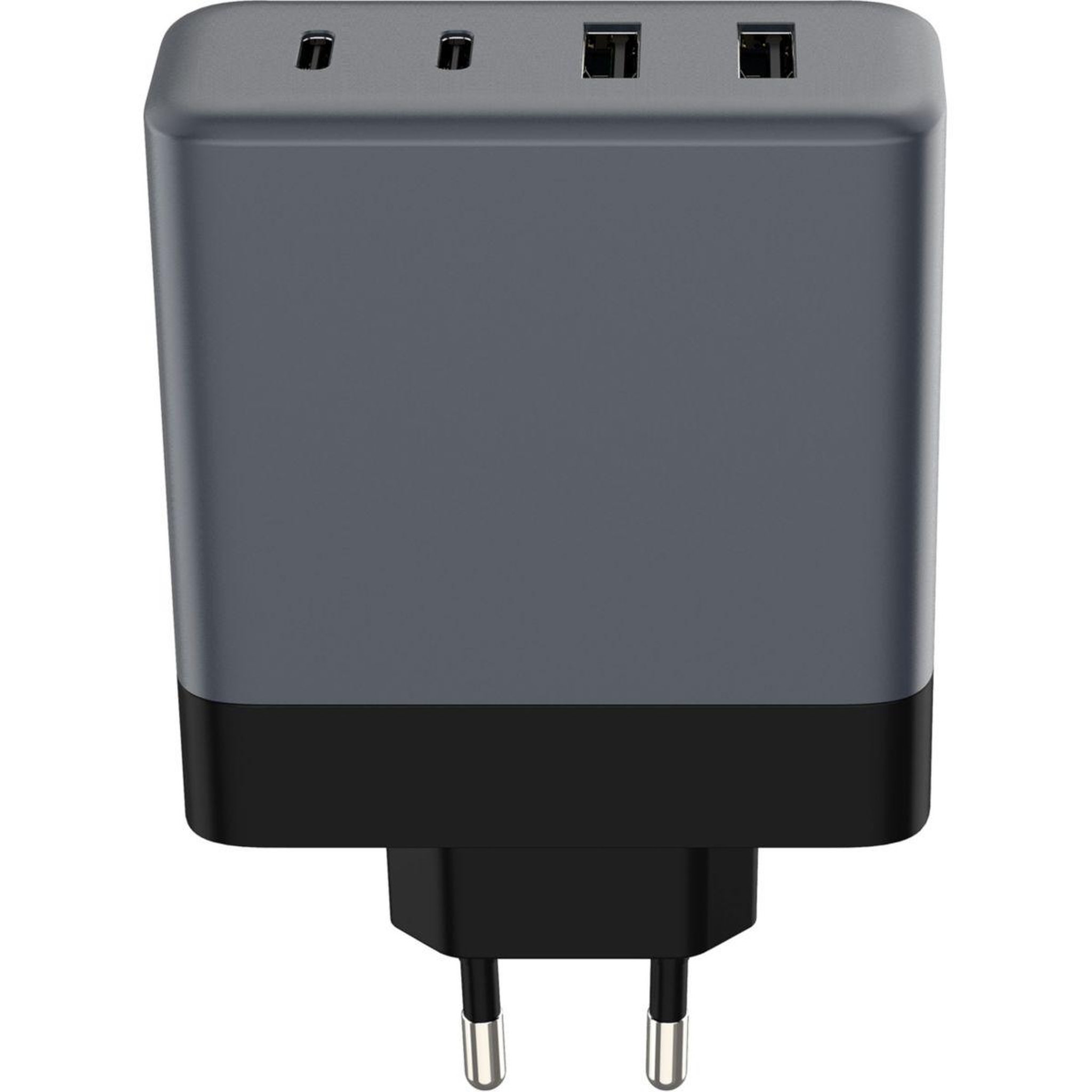 Voir la diapositive 2 : ADEQWAT Chargeur secteur 100w gan 2 usb-a + 2 usb-c