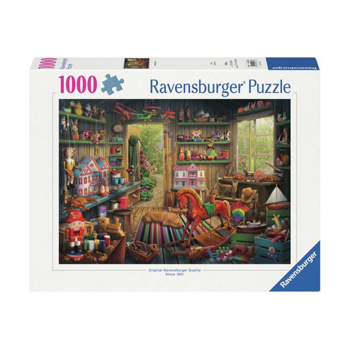 RAVENSBURGER Ravensburger - Jigsaw Puzzle Nostalgic Toys, 1000 pcs. 120005766