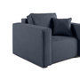 Voir la diapositive 4 : BEST MOBILIER Topaze - fauteuil - en tissu