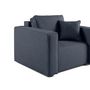 Voir la diapositive 4 : BEST MOBILIER Topaze - fauteuil - en tissu
