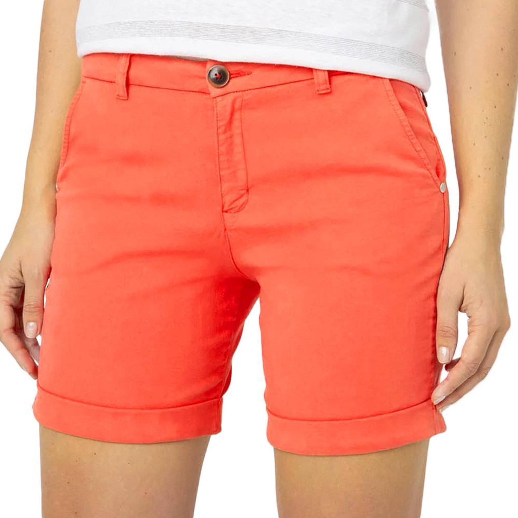 TBS Bermuda Orange Femme TBS Leonibur. Coloris disponibles : Orange