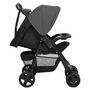 Voir la diapositive 4 : VIDAXL Poussette pour bebe 2-en-1 Gris fonce et noir Acier