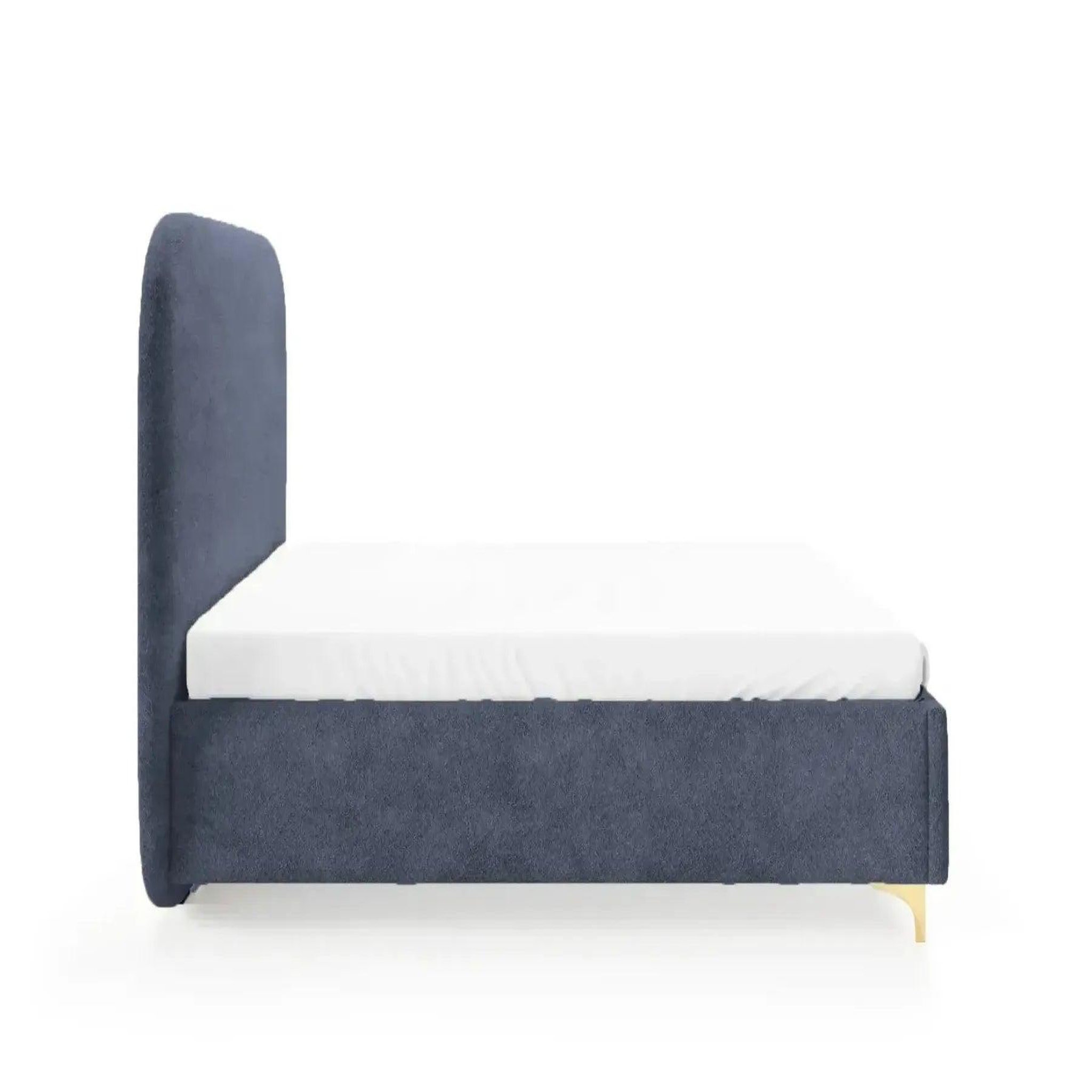 Voir la diapositive 6 : CASANOVA PARIS Charlotte - lit coffre tissu chenille