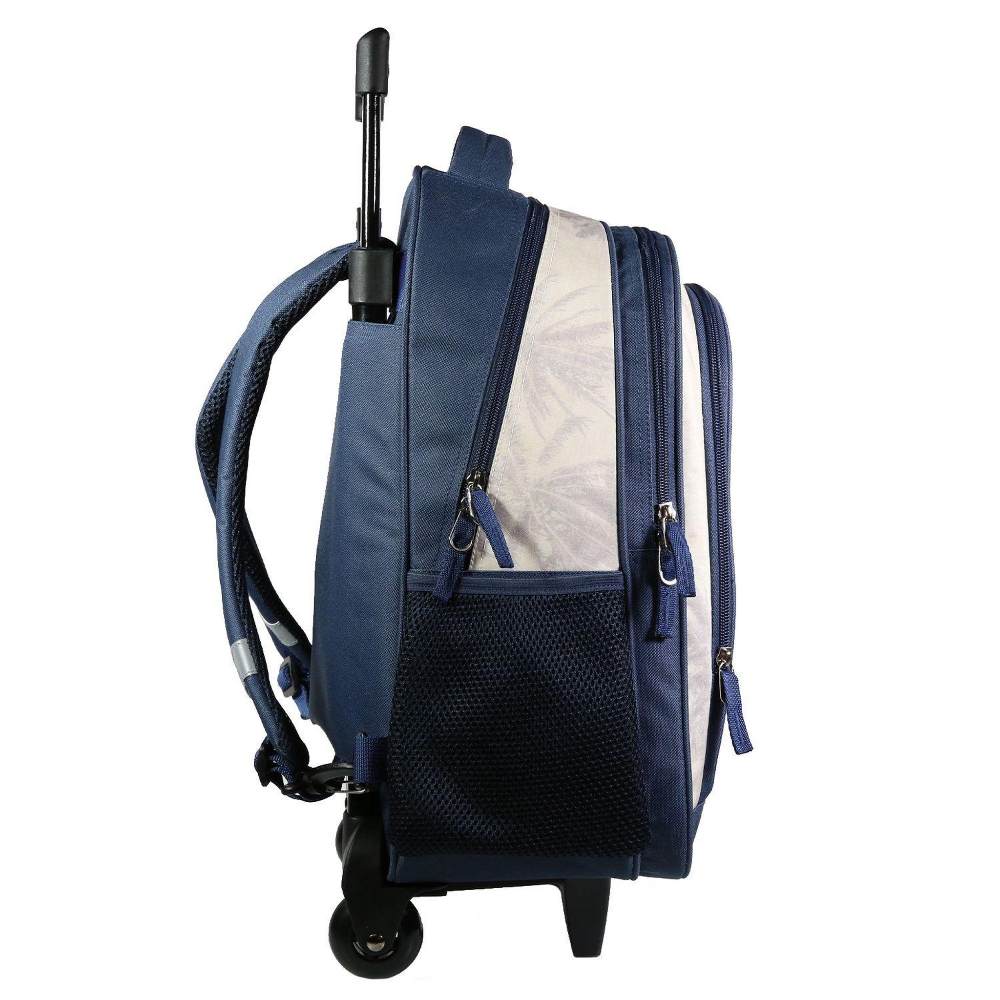 Voir la diapositive 3 : Bagtrotter BAGTROTTER Sac à dos à roulettes Offshore Beige Van & Surf