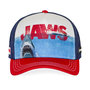 Voir la diapositive 2 : CAPSLAB Casquette trucker premium avec filet et patch Jaws
