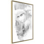 Voir la diapositive 1 : Paris Prix Affiche Murale Encadrée  Mysterious Look Grey