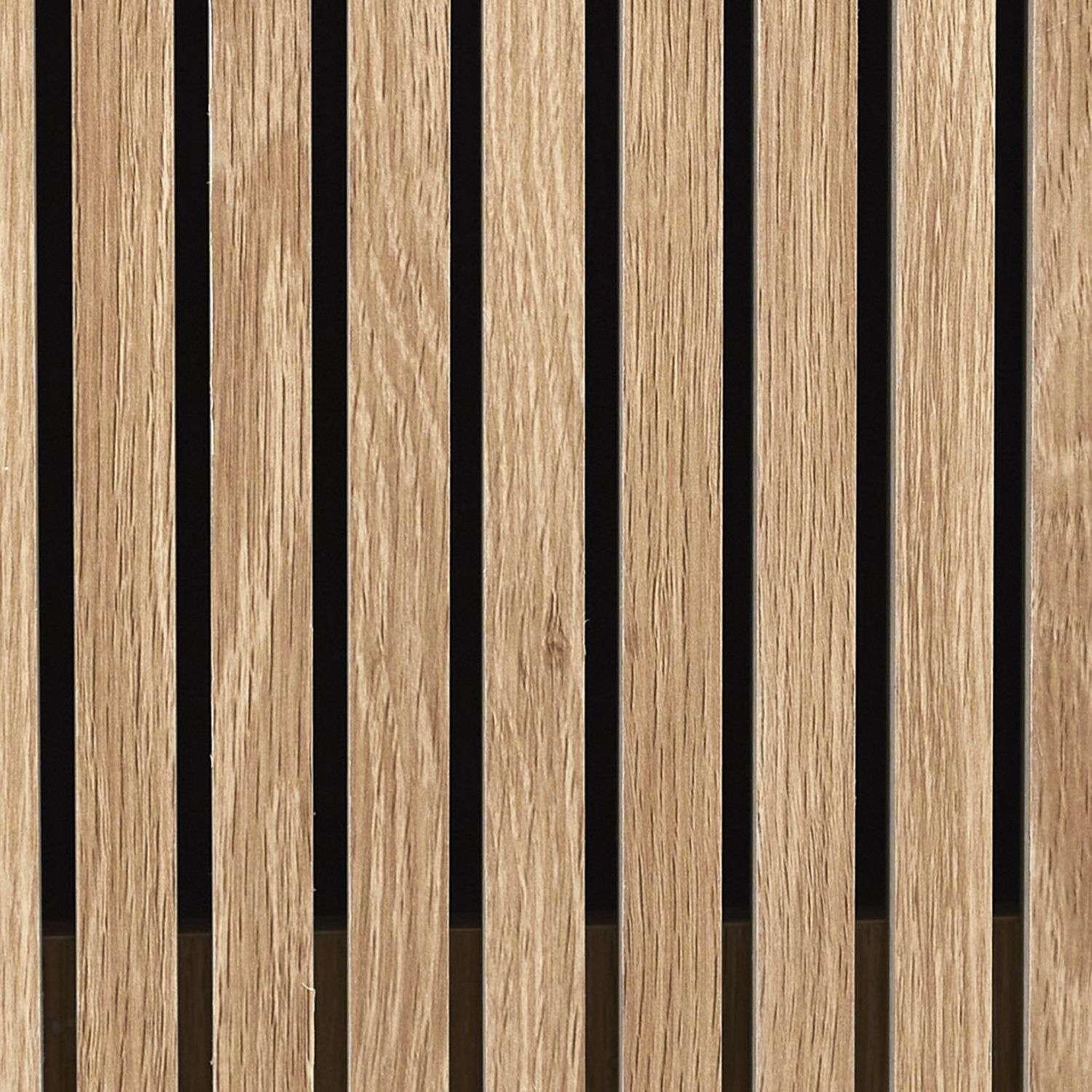 Voir la diapositive 6 : TOILINUX Lot de 2 tables de chevet 1 tiroir saulk en bois - marron