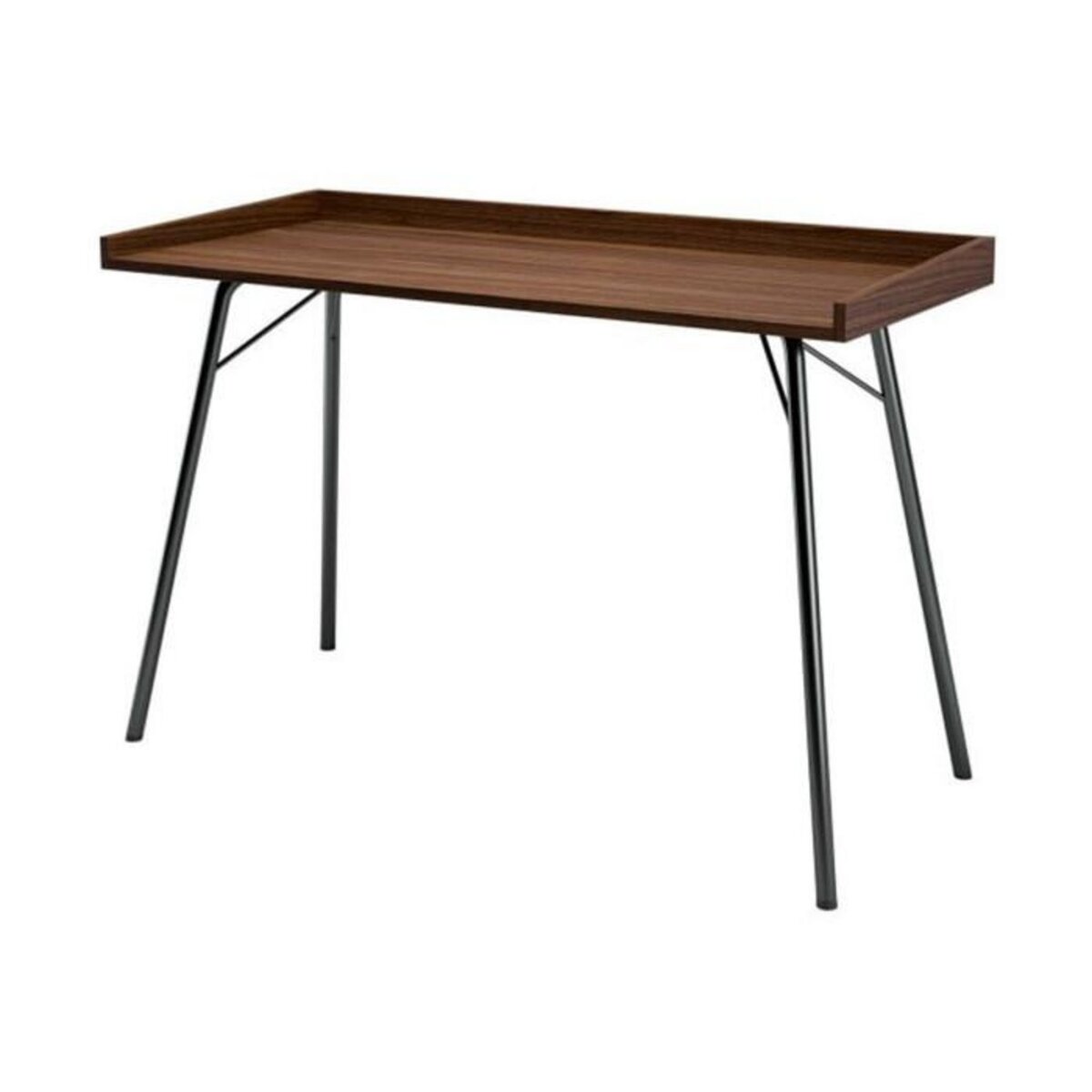 Paris Prix Bureau Design en Bois  Rayburn  115cm Marron