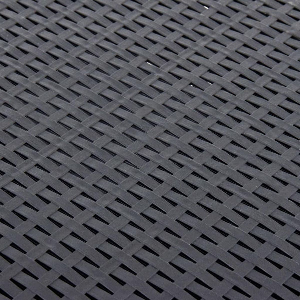 VIDAXL Table d'appoint Anthracite 54x54x36,5 cm Plastique