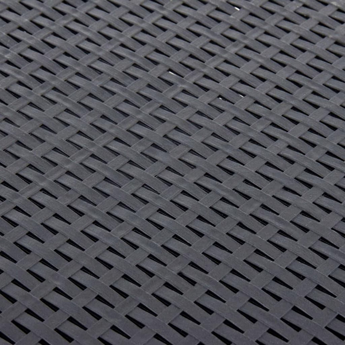 VIDAXL Table d'appoint Anthracite 54x54x36,5 cm Plastique