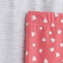 Voir la diapositive 2 : IN EXTENSO Lot de 2 leggings court bébé fille